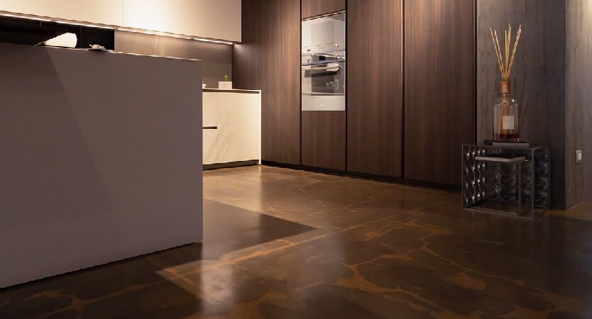Pierre Home, Marcianise, Caserta Calcestruzzo acidificato